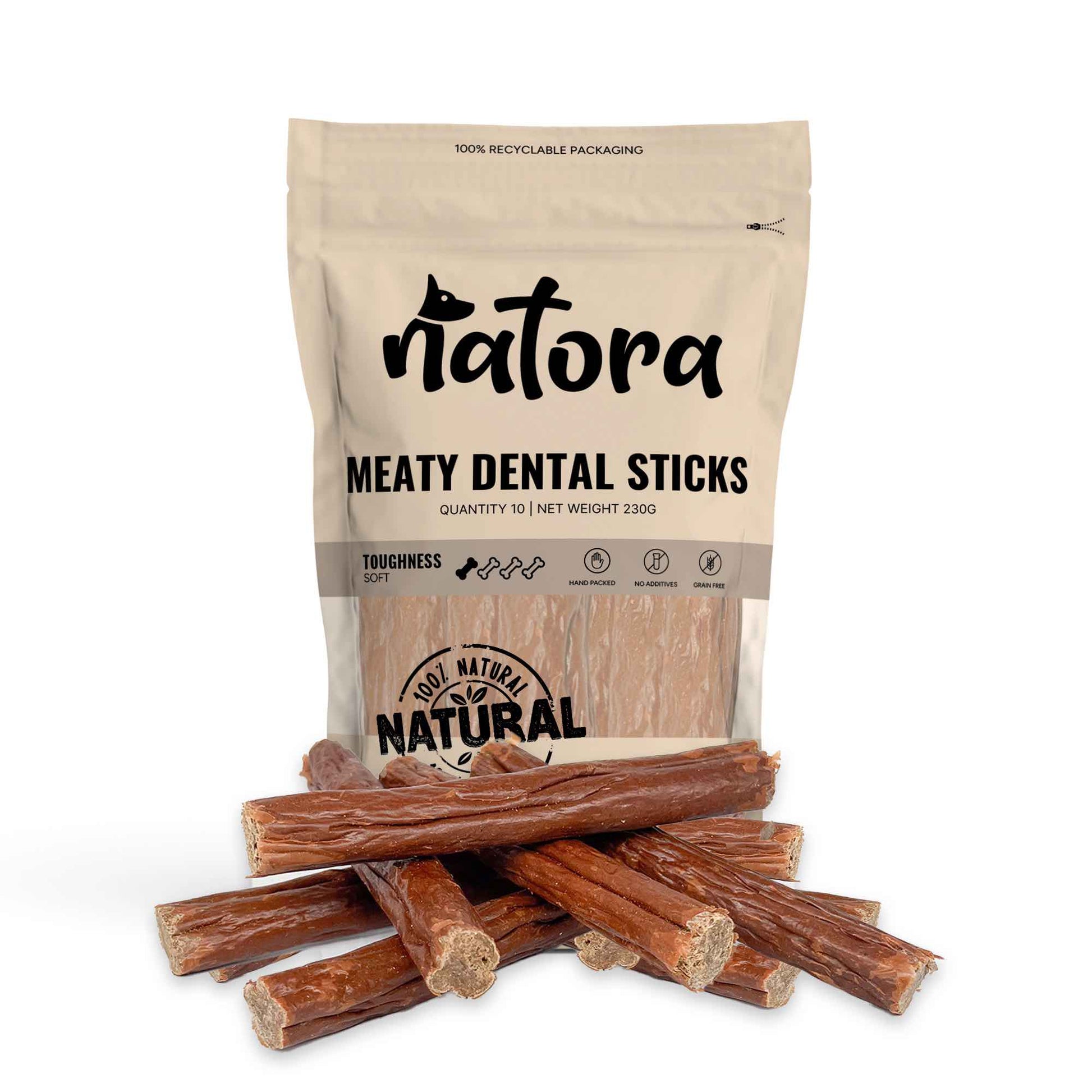 Natural dental sticks for dogs