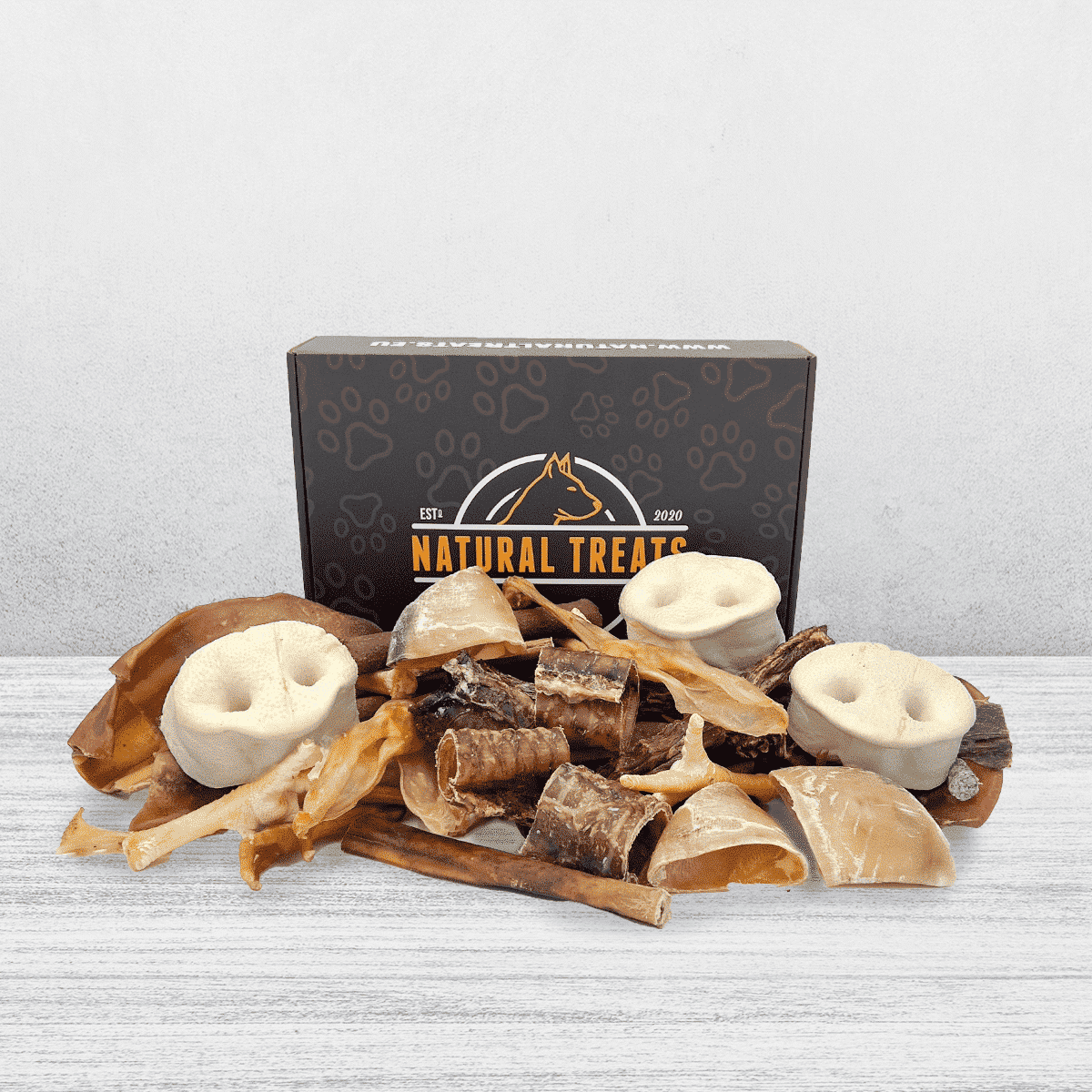 Original natural dog treats box xl size